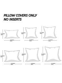 1 buah Sarung Bantal Rumbai Bohemian, Sarung Bantal Dekoratif untuk Sofa Rumah - Burgundy - View 2