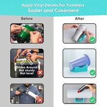 小型硅胶杯，Tomac杯，硅胶杯托，小型马克杯硅胶杯托，玻璃杯托，简易防滑杯托 - 彩色 - 查看 5