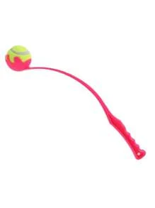 1 Pc Dog Ball Launcher Set(Ball-Throwing Stick),Pet Supplies Durable Plastic Fetch Stick, Interactive Toy For Dog Training And Exercise Dog Toy Set, Comfort Grip Suitable For Outdoor Use Fun With Dogs Easy To Pick Up And Throw For Pet Training & Fun!