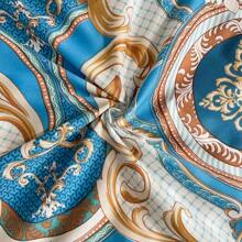 1pc Rose Ditsy Floral Leaf Triangle Geometric Dreamlike Pattern Skin-Friendly Pillowcase (Without Core), Digital Printing Fresh Style Envelope Pillow, Fashion Minimalist, Cloud-Like Soft, Comfortable Breathable, Soft And Delicate, Caring For Skin