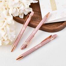 110 Stück/50 Stück/6 Stück/1 Stück individuell anpassbarer Multifunktions-Kugelschreiber, geeignet für Touchscreen-Smartphones & Computer, passend als Hochzeitsgeschenke, für den täglichen Gebrauch, zum Lernen, als Geschenk für Familie, Studenten, Lehrer, Eltern, Kollegen, dekorativ, wiederverwendbar, multifunktional, modern, farbig, süß, vintage, cartoon, witzig, Kawaii, Arbeiter, Kunden, für Geschäft/Arbeit/Büro, Mittelschüler, Oberschüler, Studenten, Uni-Studenten, Erstis, Zweitsemester, Untere Klassen