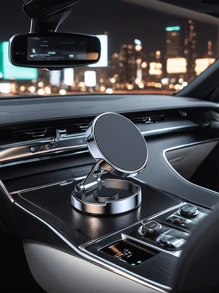 Magnetic Phone Holder, Suitable For Cars, Can Be Upgraded By 360 ° Rotation In Just One Second, Foldable And Multifunctional Installation, Suitable For All Smartphones - Black - View 11