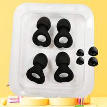 防噪音软硅胶耳塞，可重复使用，适用于睡眠、游泳、打鼾、学习、音乐会、户外旅行、工业工作、舒适的母亲节鲜花、给妈妈的个性化礼物、最后一分钟的礼物、母亲节创意、母亲节礼物、给妈妈的手工卡片、50 美元以下的最佳母亲节礼物 - 彩色 - 查看 15