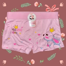 Kit With 06 Boxer Briefs For Girls, Printed, Size 02 To 10 Years, Imported - Multicolor - View 7