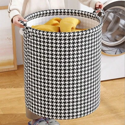 1pc/2pcs Large Capacity Upgraded Laundry Basket With Waterproof Coating, Can Store Clothes, Toys, Sundries And Other Laundry Baskets, Suitable For Bedroom, Bathroom, Dormitory To Store Laundry Baskets.