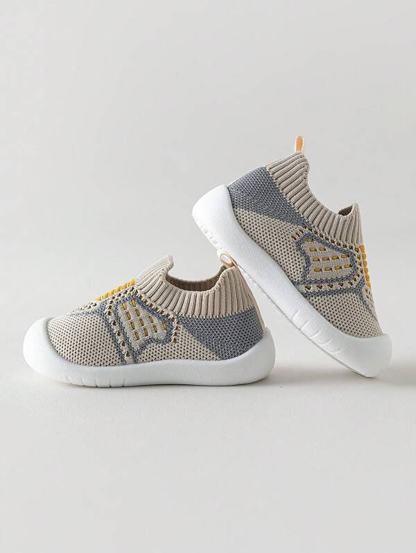 1 Pair Fashionable Breathable Mesh Baby Toddler Shoes, Suitable For Spring And Summer, 2025 New Model Baby Walking Shoes