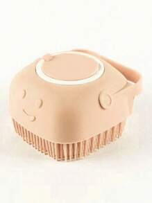 Dog Lover And Dog Mom Love Bath Brush, Soft Silicone Cat/Dog Lover Gift And Dog/Cat Mom Love Pet Shampoo Massage Dispenser Beauty Shower Brush, Used For Washing Short And Long Haired Dog Lover And Dog Mom Loves And Cat Lover And Cat Mom Loves