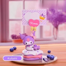 Sanrio 1 Pieza de la Serie de Postres de la Familia Sanrio en Caja Sorpresa - Decoración para la Mano, Regalo de Cumpleaños, Decoración de Escritorio de Oficina, Clip para Tarjetas de Visita y Fotos