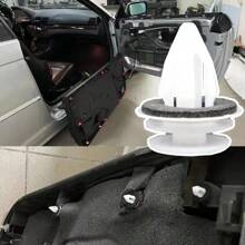 50 Pcs Car Door Trim Clips - Durable Nylon, Shock Absorbing And Sound Insulating Interior Decorative Clips, Auto Parts Accessories - Multicolor - View 4