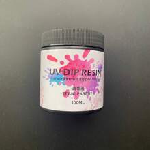 UV Dip Resin For Wire Flower Petals - 50ml/100ml Crystal Clear UV Resin For Art Resin And DIY Flowers Decoration - Transparent Liquid Ultraviolets Curing Transparent And Low Odor Thick Glue Hard After Instant Cure For Jewelry Making Crafts - UV DIP RESIN - View 15
