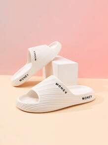 Chanclas de EVA con estampado de excremento, unisex, adecuadas para adolescentes, verano, uso casual u outdoor, deportivo o vacaciones, regalos de graduación o accesorios de vestir para cumpleaños, baño, antideslizantes, resistentes a los olores, para uso interior y exterior, disponibles en 4 colores