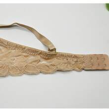 RITA SENSUAL FLORAL LACE BRA CUP B (3 PCS) - 米色 - 查看 6