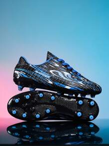 Studded Soccer Shoes For Men/Women/Youth, Lightweight, Non-Slip, Soccer Training & Match Cleats