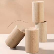 5/3 件装木质扩散棒，适用于家庭和办公室，圆形圆柱山毛榉木香味扩散器，适用于客厅、卧室、衣柜、浴室、汽车、芳香扩散器配件