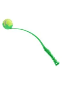 1 Pc Dog Ball Launcher Set(Ball-Throwing Stick),Pet Supplies Durable Plastic Fetch Stick, Interactive Toy For Dog Training And Exercise Dog Toy Set, Comfort Grip Suitable For Outdoor Use Fun With Dogs Easy To Pick Up And Throw For Pet Training & Fun!