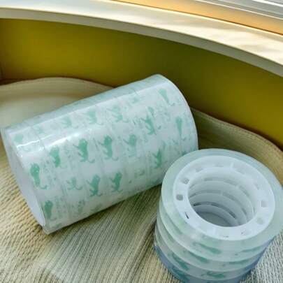 Transparent Tape, Invisible Tape For Gift Wrapping, Student Stationery