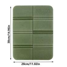1 Stück faltbares Sitzkissen für Outdoor, tragbares Schaum Picknick-Pad, rutschfeste Matte für Boden, Strand, Transit