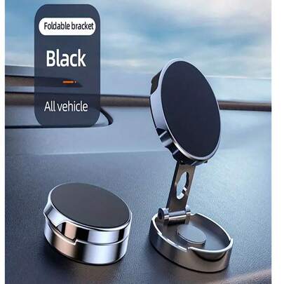 Magnetic Phone Holder, Suitable For Cars, Can Be Upgraded By 360 ° Rotation In Just One Second, Foldable And Multifunctional Installation, Suitable For All Smartphones