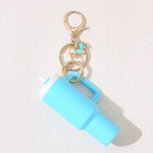 迷你不倒翁钥匙扣 筷子架 蝴蝶杯钥匙扣 配饰 女士手提包 背包 可爱钥匙扣 汽车配饰 包饰 学院风哥特风 Y2k 包 带身份证夹的挂绳 汽车配饰 包饰 圣诞礼物 - 彩色 - 查看 7