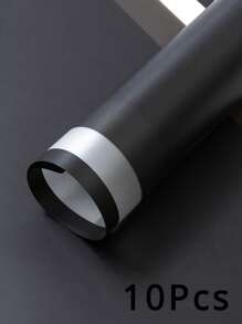 10Pcs Translucent Flower Bouquet Wrapping Paper Korean Flower Wrapping Paper, Jelly Film Waterproof Flower Shop Wrapping Paper Material, DIY Gift Wrapping Paper, Holiday, Wedding, Graduation Season, Birthday Flower Shop Materials. - Multicolor - View 11