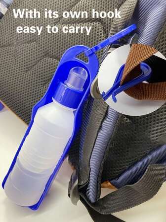 1pc Pet Travel Water Cup, Portable Outdoor Drinking Bottle For Cats And Dogs, Convenient Solution For Pet Outdoor Hydration