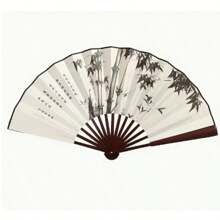 1 chiếc quạt xếp sang trọng, chất liệu giả lụa - Chống thấm nước, chống rách, dễ mang theo và được thiết kế với chất liệu chụp quạt bằng vải. - Màu sắc - Xem 5