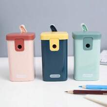 Zinc Alloy Steel Blades Pencil Sharpener, Cute Cartoon Manual Pencil Sharpener, Creative Stationery For Students