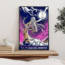 1 件我的早晨夹克海报装饰画海报墙艺术客厅海报卧室画流行无框