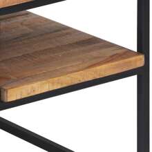 Table basse 90x50x39 cm filet de récupération solide