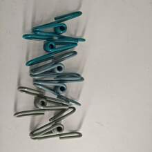 5pcs/10pcs/1pc Set Coated Steel Clips, Kitchen, Camping, Picnic & BBQ Sealing Clips, Chip Clips, Kitchen Accessories - Multicolor - View 9