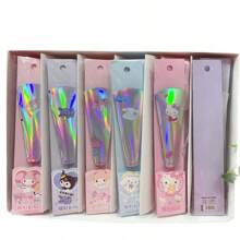 [Authorization] Sanrio Hello Kitty's New Creative Laser Color Folding Fan, Cartoon High Beauty Fan, Cute Bright Face Boutique Fan Suitable For Summer Travel, Easter Decoration, Travel Accessories, Etc