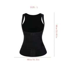 3 Rijen Haak Vormgevend Hemdje, Taille Trainer, Buik Controle Afslankende Open Bust Top Shapewear, Taille Training Korset, Borst Ondersteuning Fitness