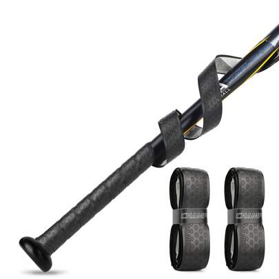 1pc Universal Baseball Bat Grip Wrap Packaging, PU Leather-Like Wrap For Comfortable Hitting, Red/Black/Blue, Suitable For Alloy, Composite & Wooden Bats, Reduces Hand Friction, Enhances Hitting Feel, Ideal For Back To School, Party Gifts