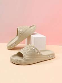 Chanclas de EVA con estampado de excremento, unisex, adecuadas para adolescentes, verano, uso casual u outdoor, deportivo o vacaciones, regalos de graduación o accesorios de vestir para cumpleaños, baño, antideslizantes, resistentes a los olores, para uso interior y exterior, disponibles en 4 colores