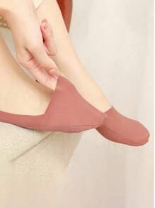 6 Pairs Soft, Lightweight, Non-Slip, Low-Cut Candy Color Ankle Socks For Women, High-Quality Matching Casual Socks, Thin Sole Ice Cream Socks, Invisible Socks, Compression Socks, Ladies Socks, Summer
