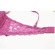 RITA SENSUAL FLORAL LACE BRA CUP B (3 PCS) - Baby Pink - View 4