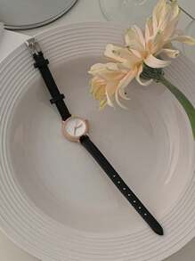 畅销女式石英休闲百搭多色手表，合金和不锈钢材质