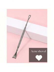 1 件装双头痤疮针黑头粉刺痤疮针套装不锈钢双头痤疮清洁工具 - 彩色 - 查看 4