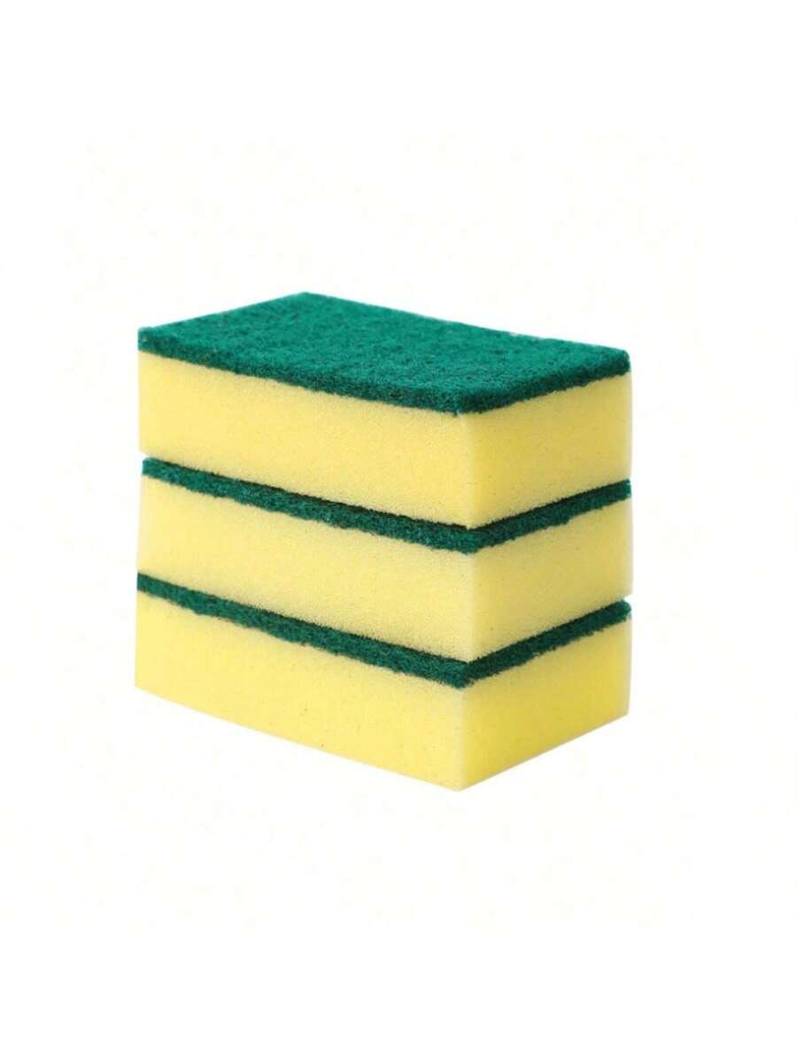 إسفنج غسيل وأدوات تنظيف الأواني 10 قطع – وسادات فر...