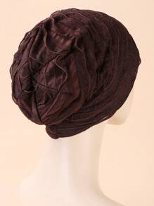 1pc Casual Headscarf For Daily Life, Outdoor, Home, Slouchy Cap