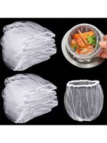 25 件/50 件/100 件水槽过滤器，厨房水槽一次性排水过滤袋，食物残渣收集网袋，家居用品 - 彩色 - 查看 8