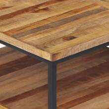 Table basse 90x50x39 cm filet de récupération solide