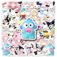 1 Piece Set50fix 3D  Stickers Cute Cartoon   Dog Waterproof Decoration Handbooks Small Potato Stickers.Randomly Send Styles And Colors,Back To School,School Supplies