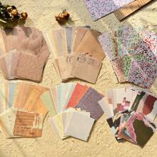 360sheets Vintage Material Paper Writing Background Paper Hand Made DIY Scrapbooking Journaling Decorative Craft Paper