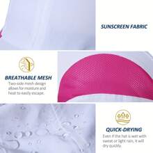 Quick-Drying Golf & Sport Hat - Lightweight Mesh Baseball Cap For Men & Women | Summer Cooling Performance Hat For Tennis, Running, Gym & Outdoor Activities - Multicolor - View 4