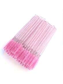 100pcs/50pcs/10pcs Eyelash Extension, Colorful Eyelash Extension, Crystal Eyebrow Brush, Mascara, Applicator Wands, Eyelashes, Makeup Brushes, Cosmetic Tool Set