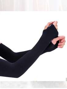 Sunscreen Ice Sleeve Men's Long Summer Arm Sleeve Sleeve Women's Ice Silk Sleeve UV Protection