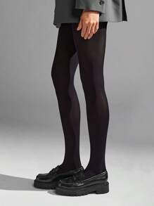 Pantimedia de mujer con gran elasticidad, suave y transpirable en tallas grandes - Medias elegantes y sexys antideslizantes y resistentes al desgarro, perfectas para el ocio en casa, oficina, exteriores y desplazamientos diarios - Lencería transparente y delgada