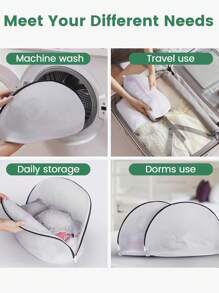 2er Pack Schuh Waschmaschinen Beutel, Wäsche Schuh Tasche, Schuh Beutel für Waschmaschine, Schuh Waschbeutel, Wäsche Schuh Tasche, Maschengewebe Wäschebeutel für Feinwäsche, Schuh Waschmaschinen Beutel, Wäsche Schuh Tasche für Waschmaschine und Trockner, Sneaker Waschmaschinen Beutel