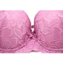 RITA SENSUAL FLORAL LACE BRA CUP B (3 PCS) - Baby Pink - View 5